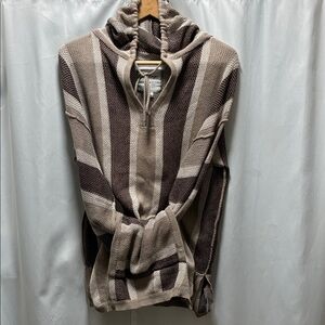 Vintage Havana Pull Over Pancho Hoodie
